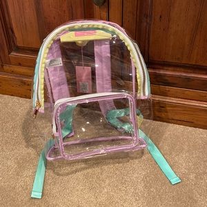 Stoney Clover Lane x Target Clear Backpack NWT